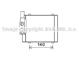 AVA QUALITY COOLING ai3325 -  Масляный радиатор, автоматическая коробка передач